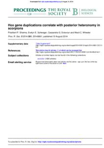 Transcription factors / Genes / Hox gene / Ultrabithorax / Homeobox / Arthropod head problem / Tagma / Limb bud / Zerknüllt / Biology / Genetics / Developmental biology