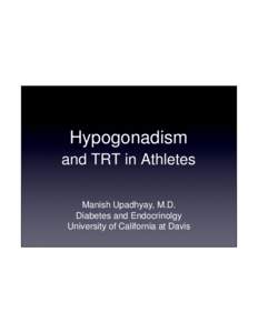 Microsoft PowerPoint - Hypogonadism[removed]Dr  Upadhyay.ppt [Read-Only] [Compatibility Mode]