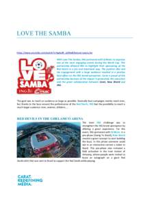 Microsoft Word - Love_The_Samba.docx