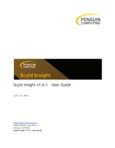      Scyld Insight v1User Guide   