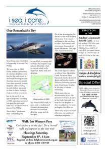 Official Newsletter Volume 48, Spring 2012 Dolphin Research Institute ABN[removed]