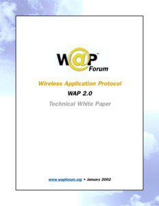 TM  Wireless Application Protocol
