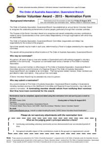 SVA revised form for 2015