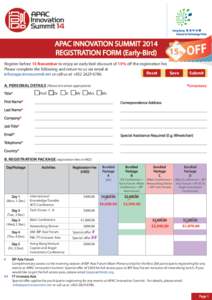 AIS Registration Form_ENG 2014-Early Bird
