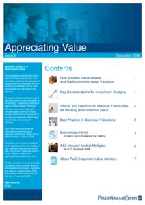 Microsoft PowerPoint - 96405_Appreciating value Issue 2 v3.ppt