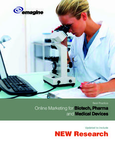Best Practice  OnlineOnline Marketing for Biotech, Best Practice