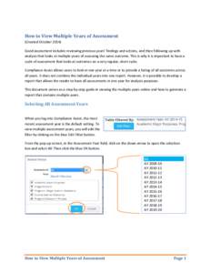 Microsoft Word - How to View Multiple Years of Assessment v2014-10 FINAL.docx