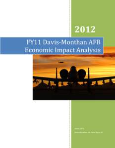 Microsoft Word - Davis Monthan Economic Impact Analysis_FY2012