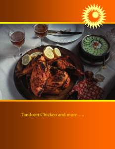 Microsoft Word - Tandoori Chicken and more.doc