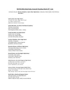 Microsoft Word - state finals poem list