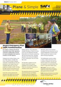 ISSUE 4 October[removed]Plane & Simple Airport Emergency Plan (AEP) Familiarisation