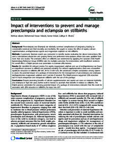 Jabeen et al. BMC Public Health 2011, 11(Suppl 3):S6 http://www.biomedcentral.com[removed]S3/S6 REVIEW  Open Access