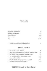 Contents  Foreword by Declan Kiberd ix