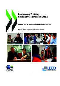 Leveraging Training Skills Development in SMEs AN ANALYSIS OF THE WEST MIDLANDS, ENGLAND, UK Anne E. Green and Laura E. Martinez-Solano