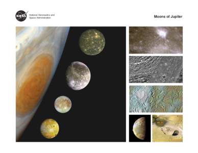 National Aeronautics and Space Administration Moons of Jupiter  National Aeronautics and