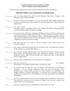Microsoft Word - form specific terms conditions.doc
