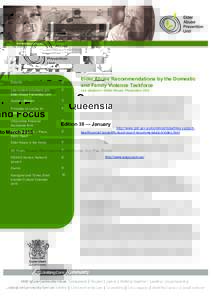 Queensland Focus Edition 38 — January to March 2015  Editorial 2