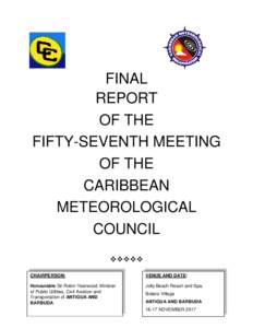 FINAL REPORT OF THE FIFTY-SEVENTH MEETING OF THE CARIBBEAN
