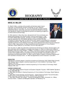 Microsoft Word - Dr Mikel Miller ST Bio - Oct 2012 _4_