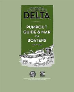 SACRAMENTO SAN JOAQUIN RIVER  DELTA Pumpout Guide & MAP for