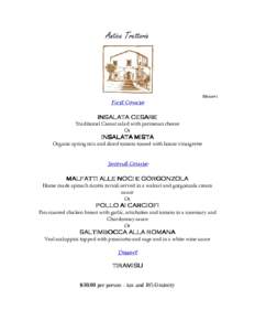 Food and drink / Italian cuisine / Garde manger / Salad / Ravioli / Parmigiana / Caesar salad / Ricotta / Food Paradise