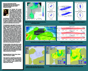Numerical Simulation Of The Hydrodynamics For The Venezuelan Gulf And Its Contribution To Oil Dispersion Model The Venezuela Gulf connects the Caribbean Sea to Maracaibo