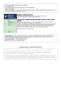 This article was downloaded by: [Zavala, Diego E.] On: 19 March 2009 Access details: Access Details: [subscription numberPublisher Routledge Informa Ltd Registered in England and Wales Registered Number: 1072
