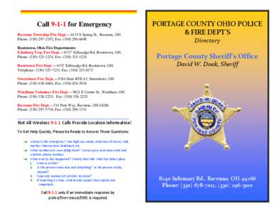 Microsoft Word - Portage County Police  Fire Dept 2013 _2_.docm