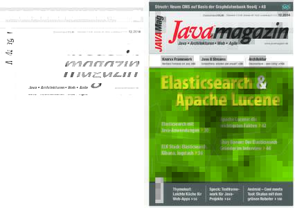 Elasticsearch und Apache Lucene “Ehrgeiz”, “Kaﬀee”, “SAP HANA”