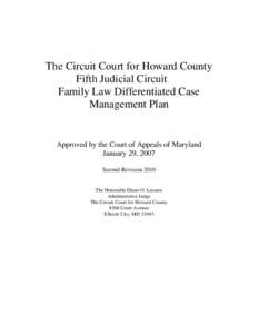 The Circuit Court for Howard County