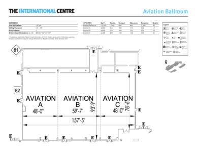 Aviation Ballroom DIMENSION Total Square Feet Ceiling Clearance 		 Drive-In Doors		 Drive-In Door Dimensions (w x h)