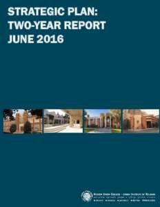 STRATEGIC PLAN: TWO-YEAR REPORT JUNE 2016 2