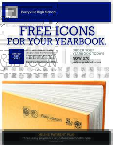 Perryville High School  FREE ICONS FOR YOUR YEARBOOK. LIMITED