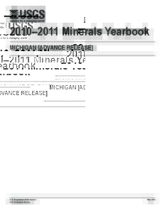 The Mineral Industry of Michigan in