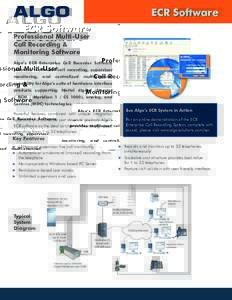 ECR Software for Multi-User Call Recording