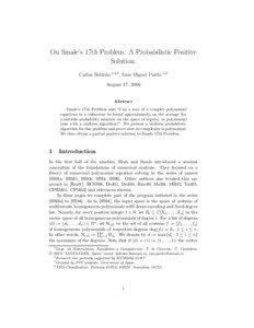 Analysis of algorithms / Probabilistic complexity theory / Randomized algorithm / Time complexity / Polynomial / IP / Universal property / PP / Dirac delta function / Theoretical computer science / Computational complexity theory / Applied mathematics
