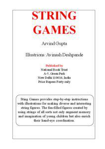 STRING GAMES Arvind Gupta