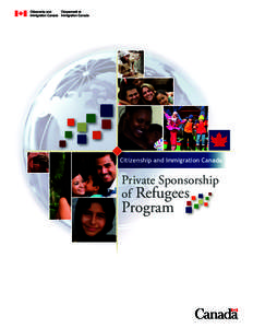 Citizenship and Immigration Canada  Private Sponsorship of Refugees  Program