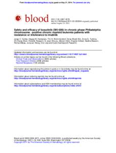 From bloodjournal.hematologylibrary.org by guest on May 21, 2014. For personal use only[removed]: [removed]