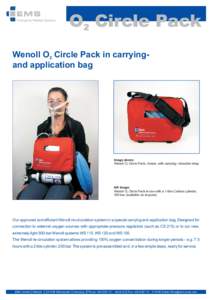 O2 Circle Pack Wenoll O2 Circle Pack in carryingand application bag image above: Wenoll O2 Circle Pack, closed, with carrying / shoulder strap