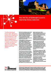 case study  How the City of Edinburgh Council is improving literacy outcomes  The City of Edinburgh