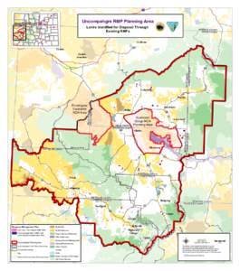 Colorado  Uncompahgre RMP Planning Area Map Extent