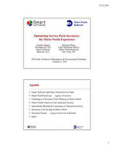 Microsoft PowerPoint - APTA2011-Smart-Software_Metro-North Workshop_Final09302011 [Compatibility Mode]