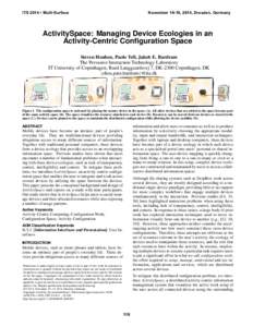 ActivitySpace: Managing Device Ecologies in an Activity-Centric Configuration Space