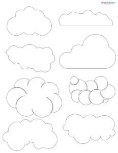 Cloud Scrapbooking Patterns