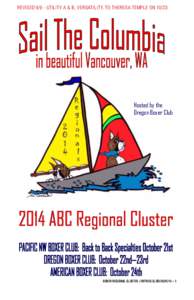 REVISEDUTILITY A & B, VERSATILITY, TO THERESA TEMPLE ONHosted by the Oregon Boxer Club  BOXER REGIONAL CLUSTER / ENTRIES CLOSE10/01/14 – 1