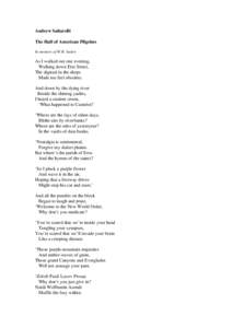 Microsoft Word - Auden poem web - A Saltarelli