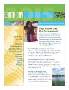 Earth Day 2015: Online Resources for Teachers and Students