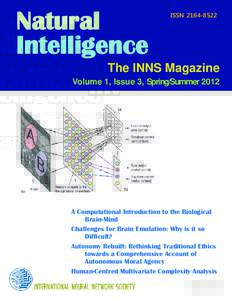 Natural Intelligence ISSNThe INNS Magazine