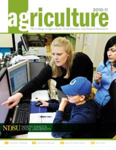 agricultureThe College of Agriculture, Food Systems, and Natural Resources  4